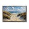 Stupell Industries Seaside Pathway Footprints Floating Frame, design by LSR Creative Studio